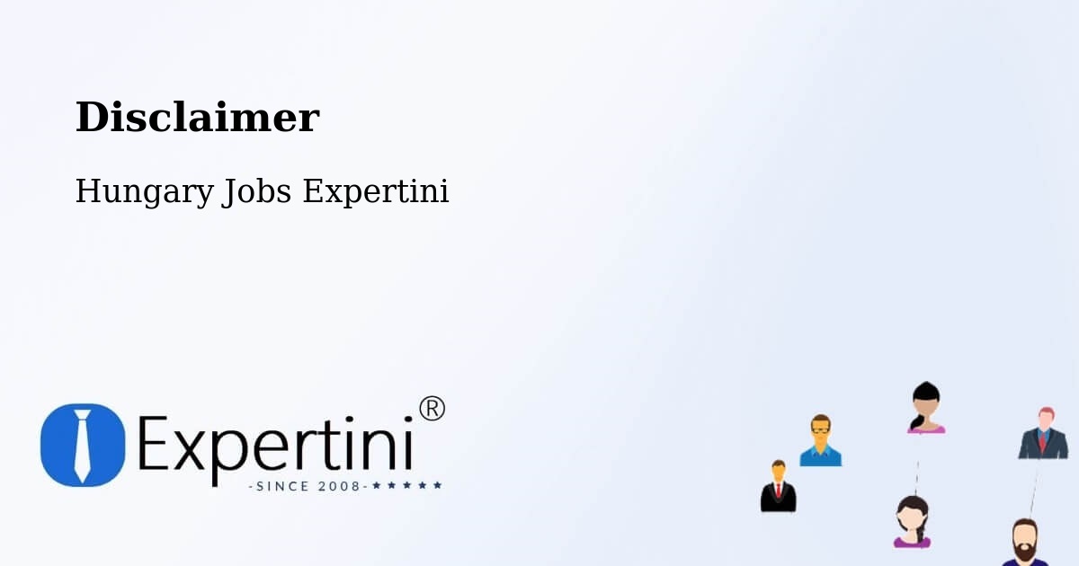 Disclaimer – Buj - Hungary Jobs Expertini